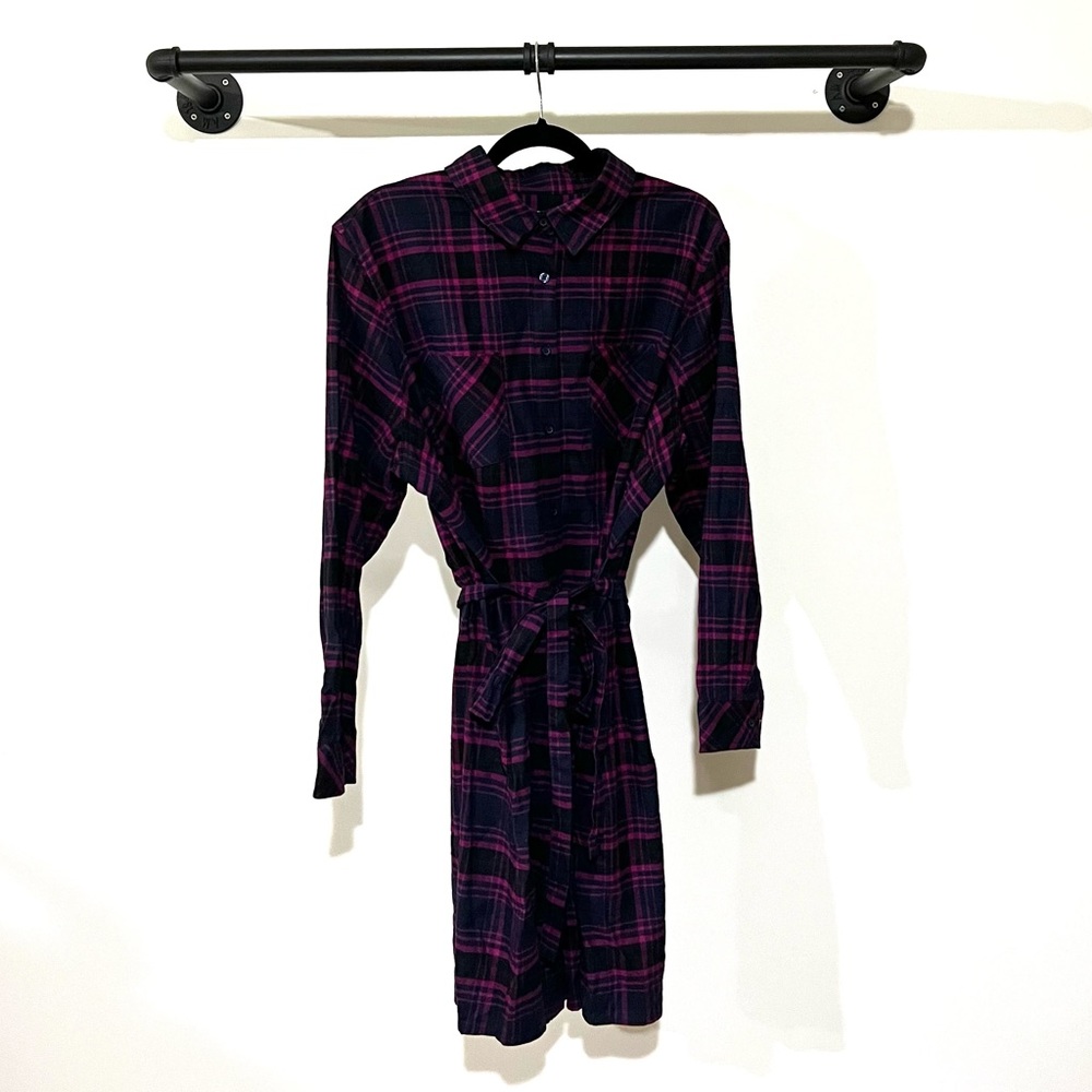 Ava & Viv shirt dress with belt 2x